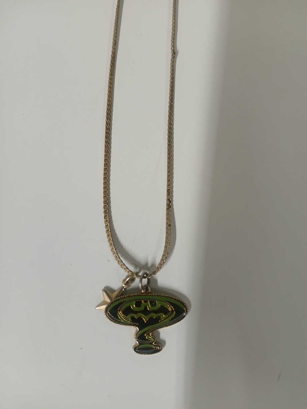 Batman Forever Emblem Pendant Necklace